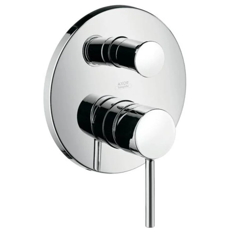 Axor Starck Dusjbatteri, med 2 utløp, for innbygging, krom | 10416000 Axor Starck Dusjbatteri, med 2 utløp, for innbygging, krom | 10416000