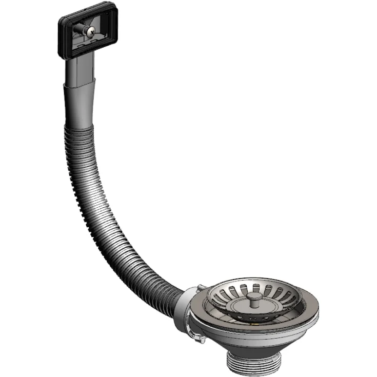 Franke Panda avløpssett 3 1/2", krom | 112.0689.171 Franke Panda avløpssett 3 1/2", krom | 112.0689.171