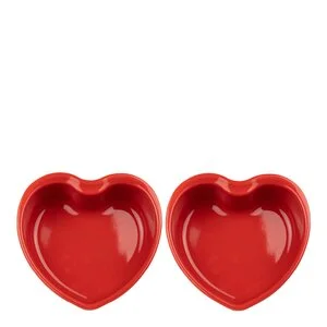Appolia kakeform hjerte liten 2 stk rød v:6228439