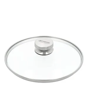 Specialties lokk 24 cm glass/rustfritt stål v:4612603