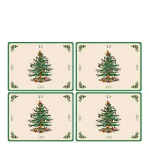 Christmas Tree bordbrikke 30x40 cm 4 stk v:3383857