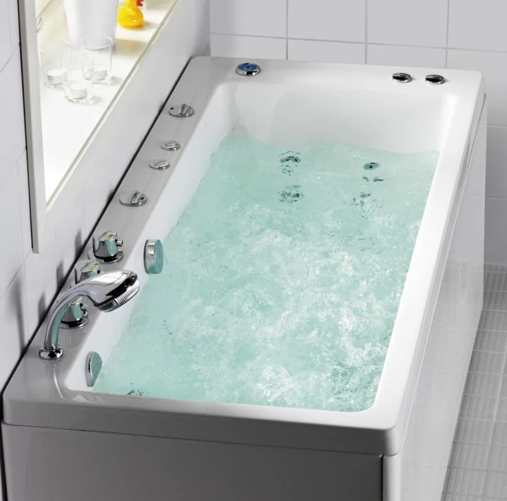 Hafa Lime badekar, uten system, 1600x700 mm, akryl, hvit | 1443070-00