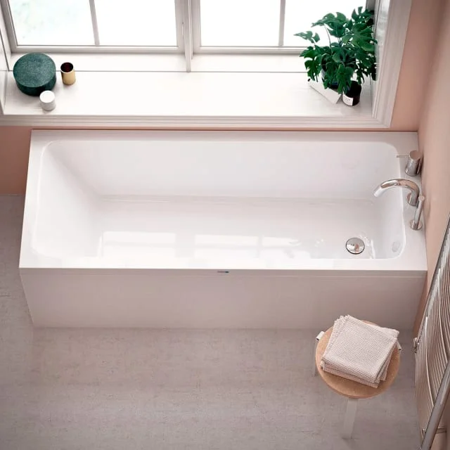 Nordhem Saltholmen hjørnebadekar, 157,5×70 cm, standard akryl | BS1670SLE Nordhem Saltholmen hjørnebadekar, 157,5×70 cm, standard akryl | BS1670SLE