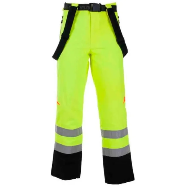 Bekken & Strøm Bergset vinterselebukse, HiVis kl.1, unisex, str. 2XL, sort/gul | 677152 Bekken & Strøm Bergset vinterselebukse, HiVis kl.1, unisex, str. 2XL, sort/gul | 677152