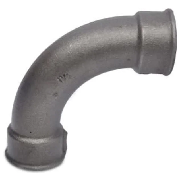 Sort bøyning, muffe/muffe 3/8" - lang | 770002103