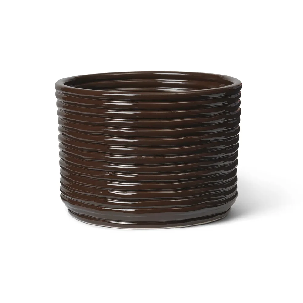 Corduroy krukke Ø20×15 cm v:1643504
