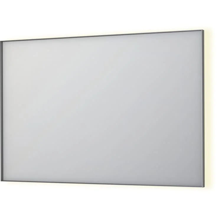 Sanibell Ink SP32 speil med lys, 120x80 cm, børstet rustfritt stål | 8410073