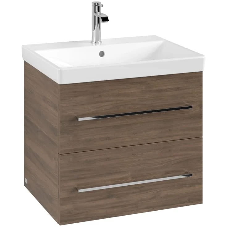 Villeroy & Boch Avento A889 servantskap, 57,6×48,2 cm, brun eik | A88900VH