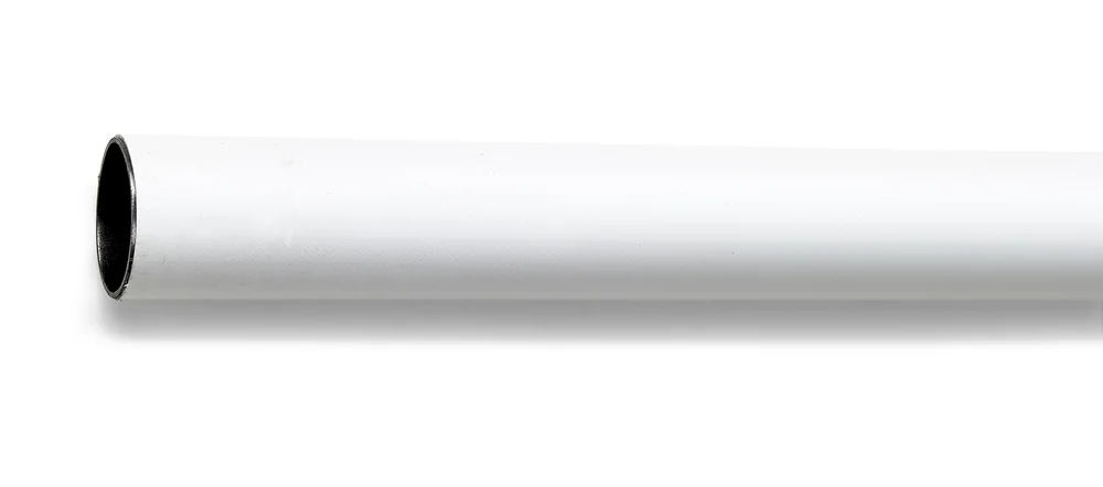GARDEROBERØR 1600 25X2000MM HVIT v:3945927
