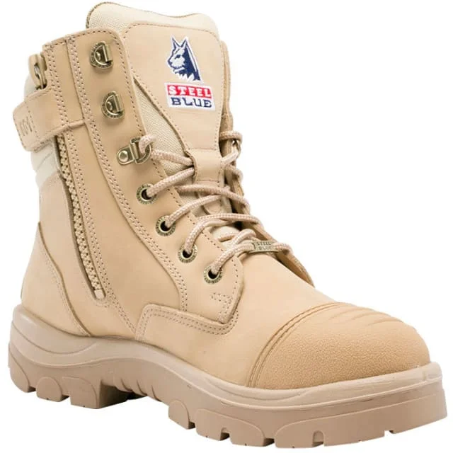 Steel Blue Southern Cross Zip vernestøvler S3, sand, str. 41 | 392661-SND_41