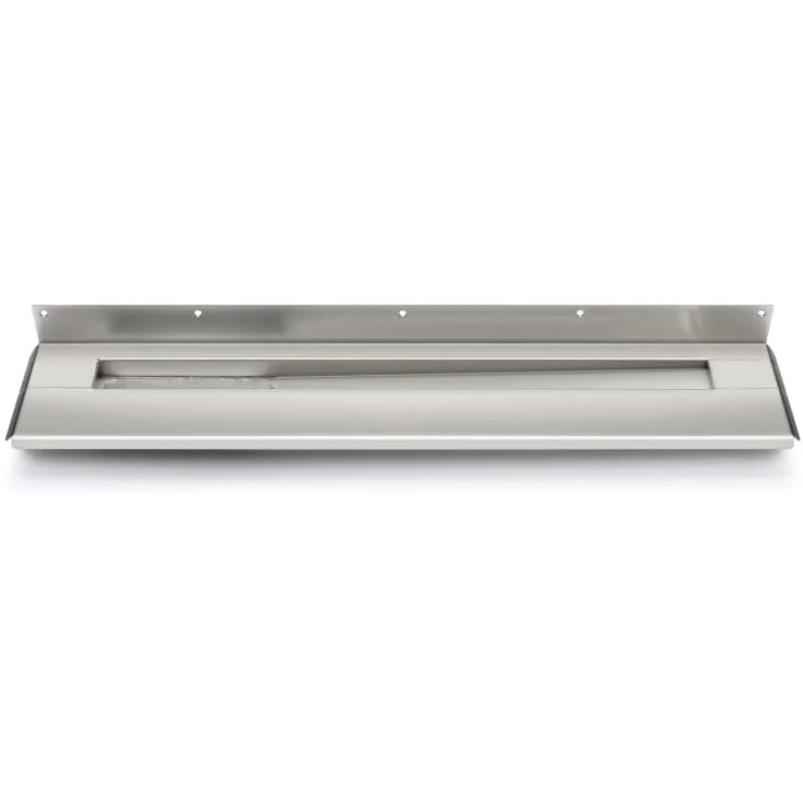 Unidrain 1004 avløpsarmatur, 800 mm, mot bakvegg og sideutløp, venstre | 3400399