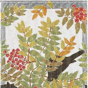 Koltrast løper 35x120 cm v:9014158