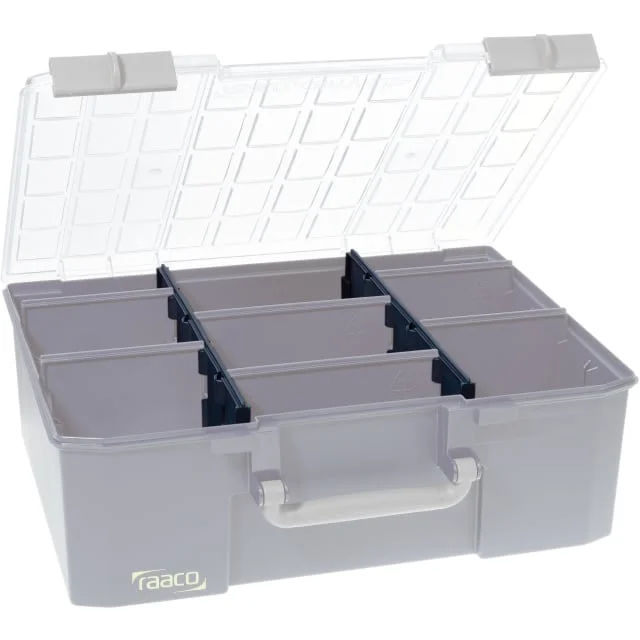 6 stk Raaco lange skillevegger for Carry Lite 150, 2 stk | 136051 6 stk Raaco lange skillevegger for Carry Lite 150, 2 stk | 136051