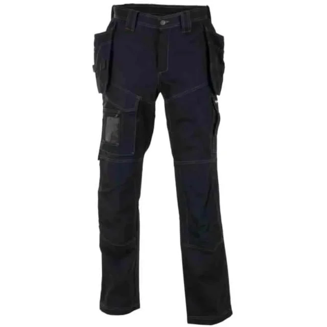 Bekken & Strøm håndverksbukse Odda, unisex, str. C48, sort | 646432
