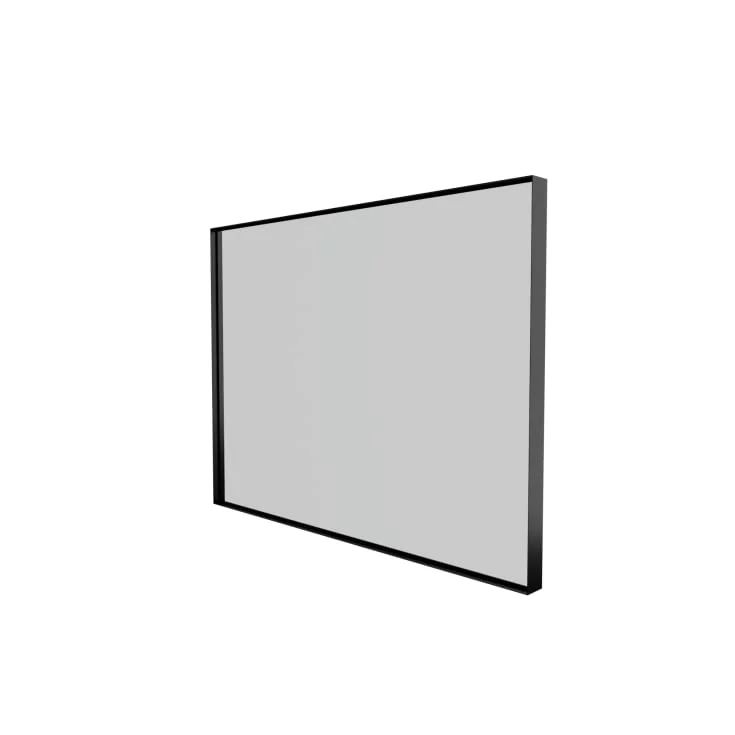 Sanibell Basicline speil, 80x60 cm, matt sort | 8401554
