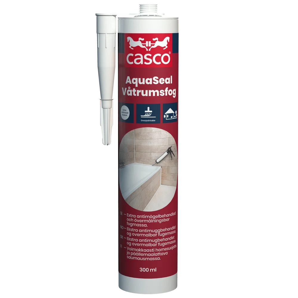 Våtromsfug Aquaseal 300ml Lysgrå v:6074753