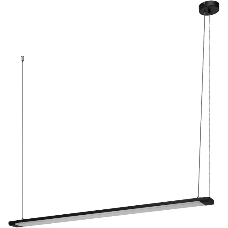 Osram Office Slab langbordspendel, sort | 4099854464836