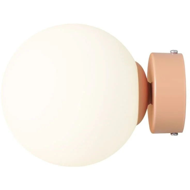 Aldex Ball vegglampe, korall, Ø14 cm | AL1076C11-S