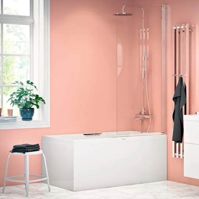 Nordhem Höllviken badekar, 125x72,5 cm, forsterket akryl | BHL1270NLE
