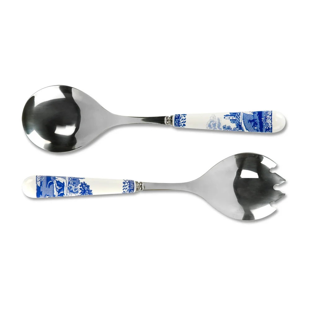 Blue Italian salatbestikk 2 deler v:2920691