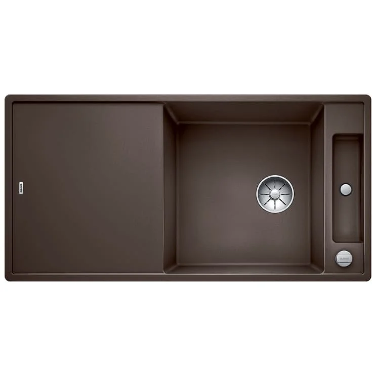 Blanco Axia III XL 6 S-F kjøkkenvask, 99×50 cm, kaffe | BC-523531 Blanco Axia III XL 6 S-F kjøkkenvask, 99×50 cm, kaffe | BC-523531
