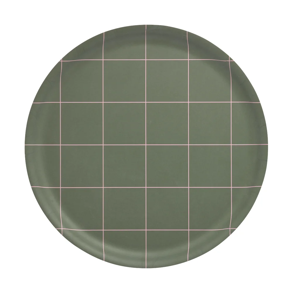 Checks & Stripes brett Ø35 cm v:6629626