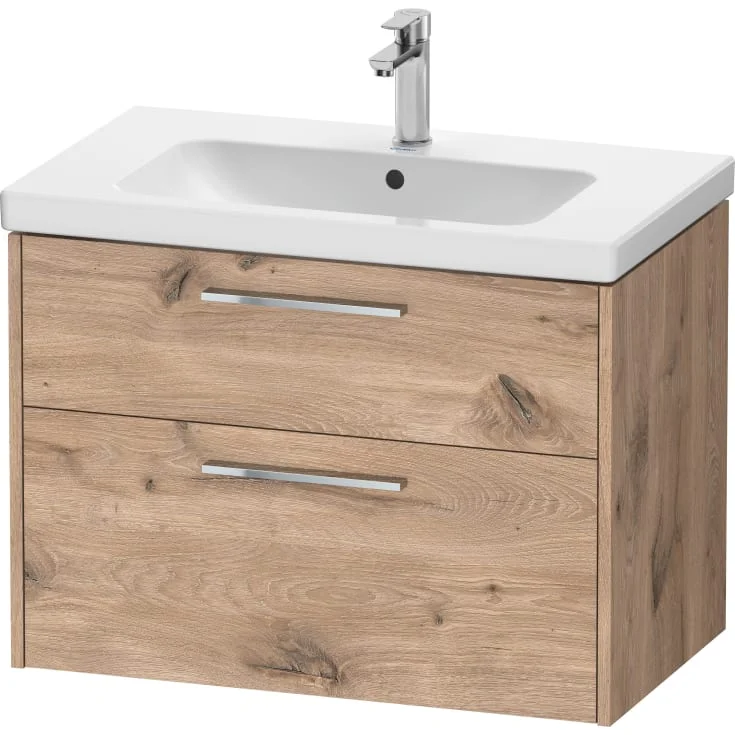 Duravit D-Code møbelpakke, 80x48 cm, eik | 930235328+pakke