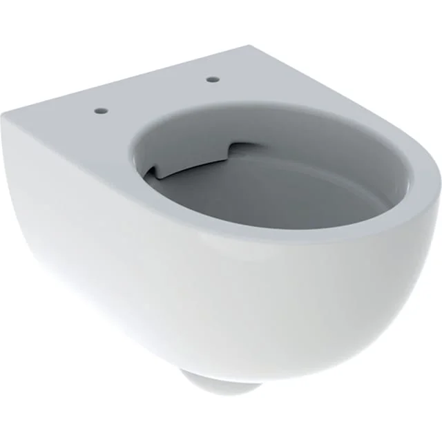 Geberit Renova Compact vegghengt toalett, uten spylekant, hvit | 500.377.01.1