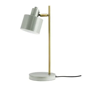 Ocean bordlampe 43 cm olive/messing v:6058158 Ocean bordlampe 43 cm olive/messing v:6058158