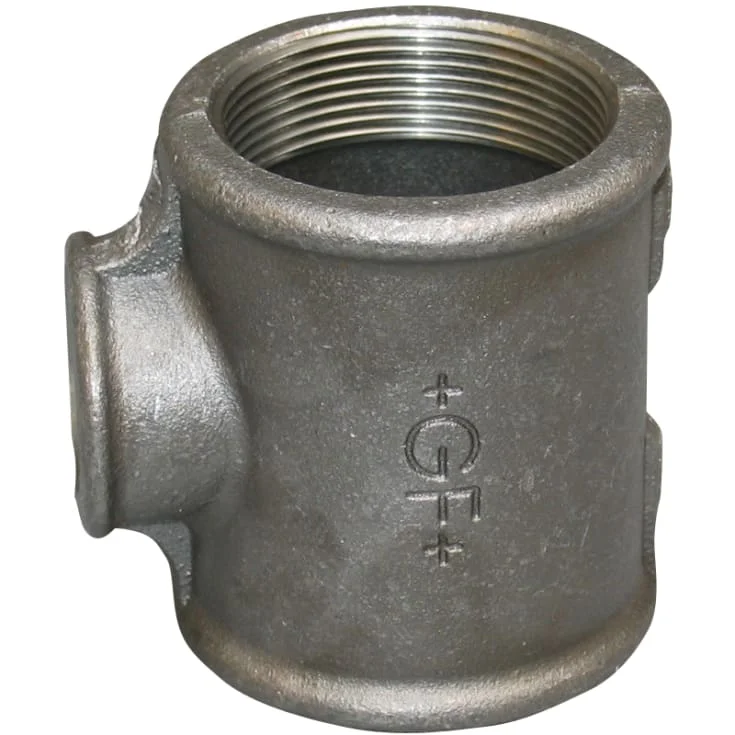 Sort T-rør 1 1/4" x 1/2 x 1 1/4" | 770130148