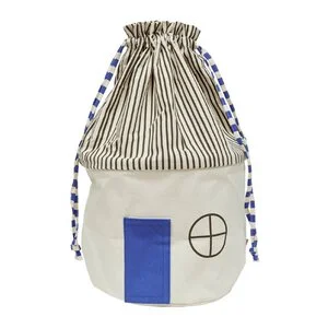 Koya oppbevaringskurv 34x34x52 cm Optic blue v:8300327