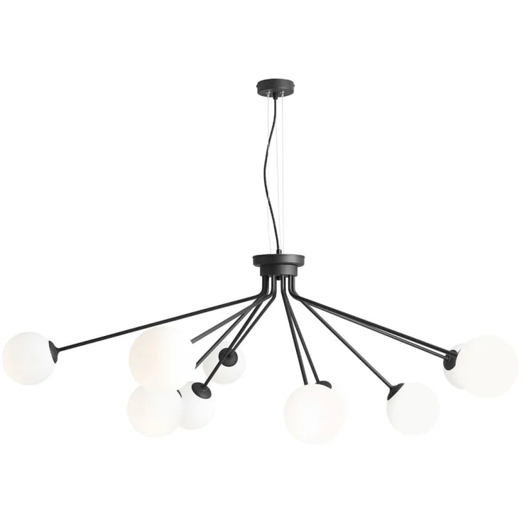 Aldex Holm 10 lysekrone, sort | AL1082M1