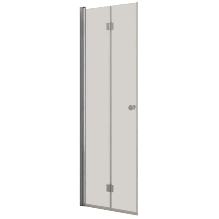 Dansani Match dusjdør, modell B, 77 cm, klart glass, krom profil | B81-05