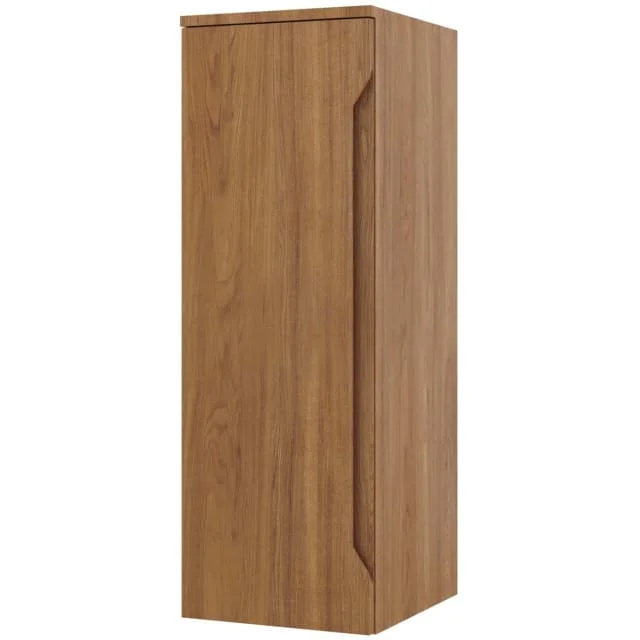 Linn Bad Emma Smal Sideskap, 1 Dør, 30x35,3x87,8 cm, 2 hyller, eik | 138503