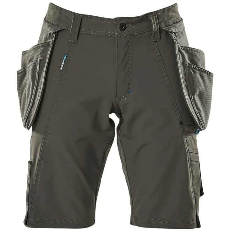 Mascot Advanced håndverkershorts med stretch, koksgrå, str. C56 | 17149-311-18_C56 Mascot Advanced håndverkershorts med stretch, koksgrå, str. C56 | 17149-311-18_C56