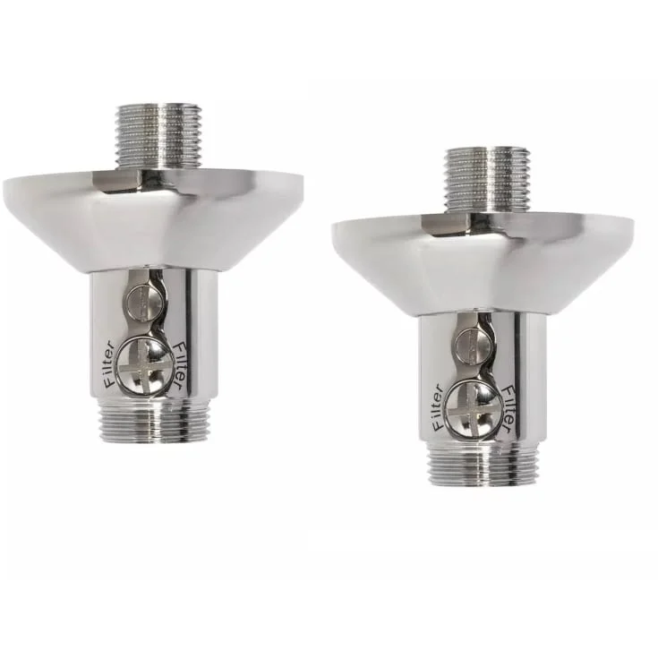 Nico forskruning med avsperring, eksentrisk, 3/4" x 1/2", krom | 744419908 Nico forskruning med avsperring, eksentrisk, 3/4" x 1/2", krom | 744419908