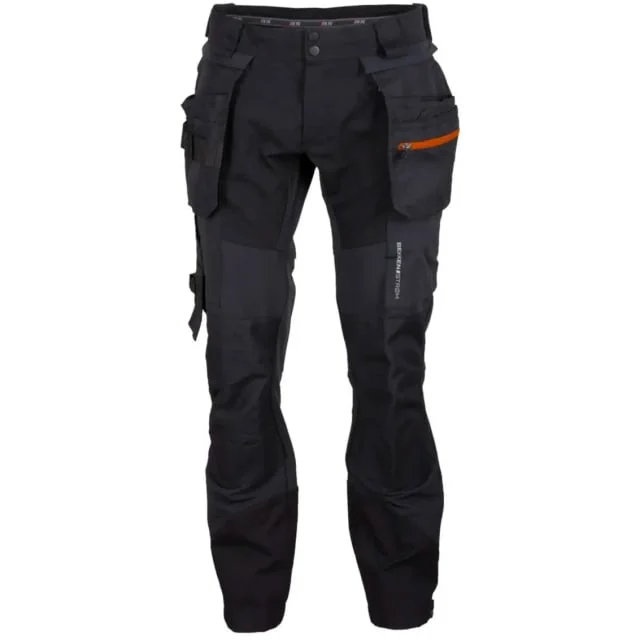Bekken & Strøm håndverksbukse Majavatn, unisex, str. C56, sort | 27303328