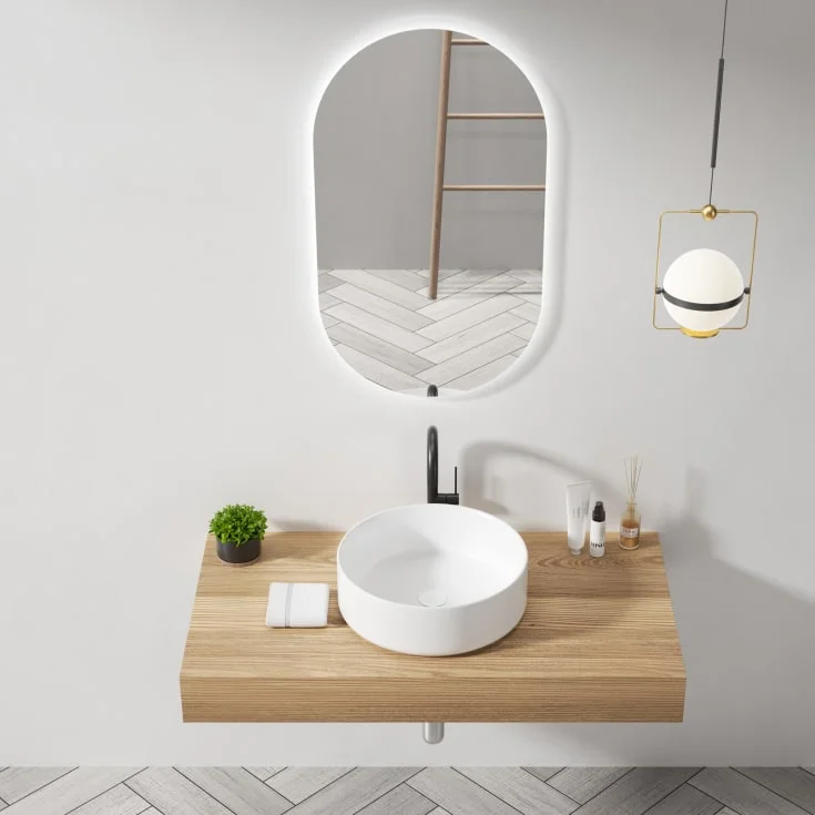 Bathlife Grund servant, Ø40,5 cm, hvit | 401053880 Bathlife Grund servant, Ø40,5 cm, hvit | 401053880