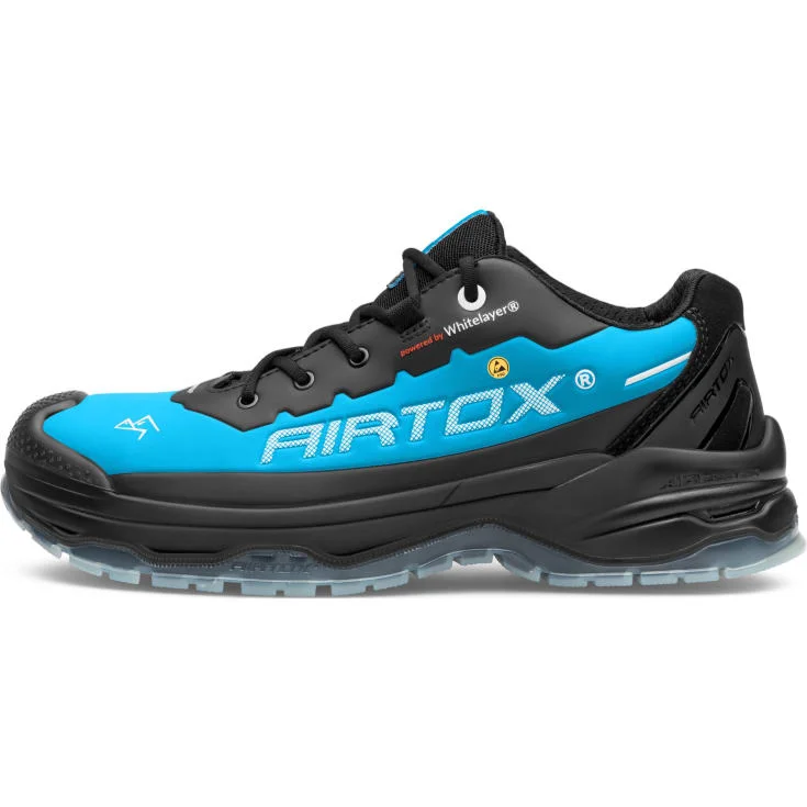 Airtox TX2 vernesko, S3, sort/blå, str. 47 | TX2_47