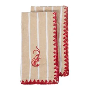 Bubba kjøkkenhåndkle 2 stk beige v:3144979