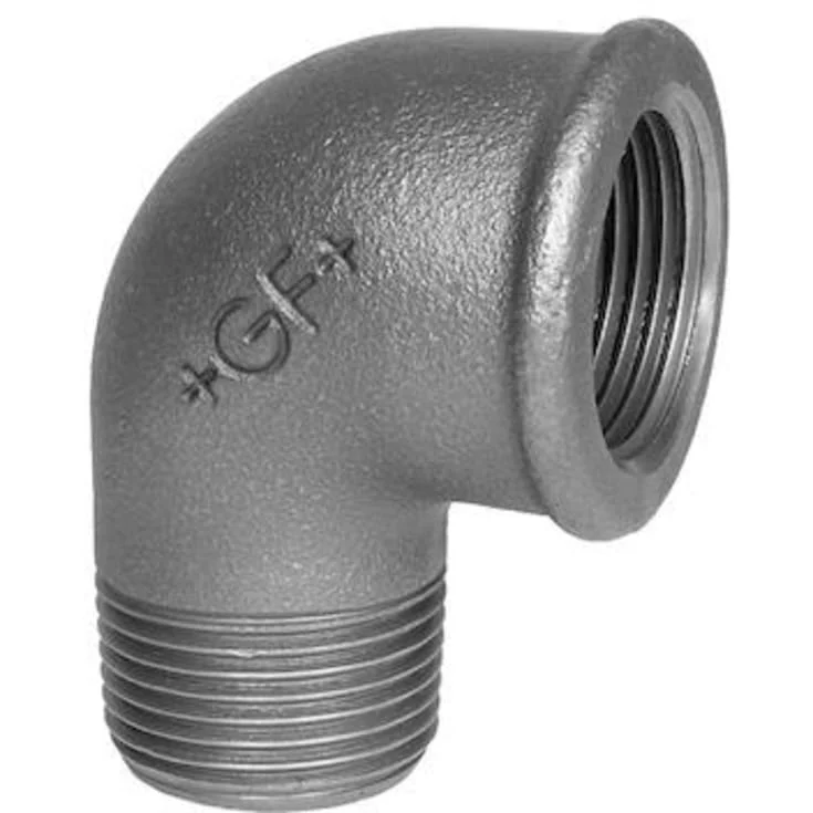 Galvanisert vinkel, muffe/nippel 1 1/2" - 90° | 770092208