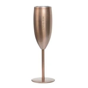 Termo champagneglass HYTTEBOBLER 12 cl roségull v:9552889