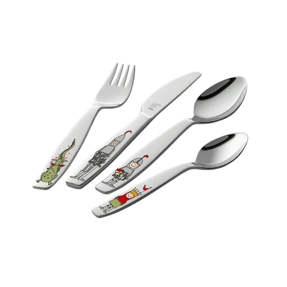 Zwilling Twin Kids Riddare barnebestikk 4 deler v:2913479