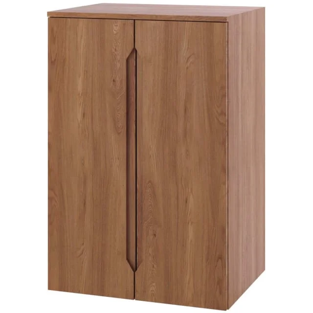 Linn Bad Emma Sideskap, 2 Dører, 60x45,7x87,8 cm, 2 hyller, eik | 134506