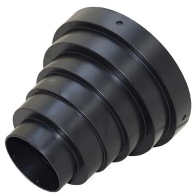 Duka overgangsstykke fra takhette, til Ø160/150/130-125//110/100/75 mm | 337840