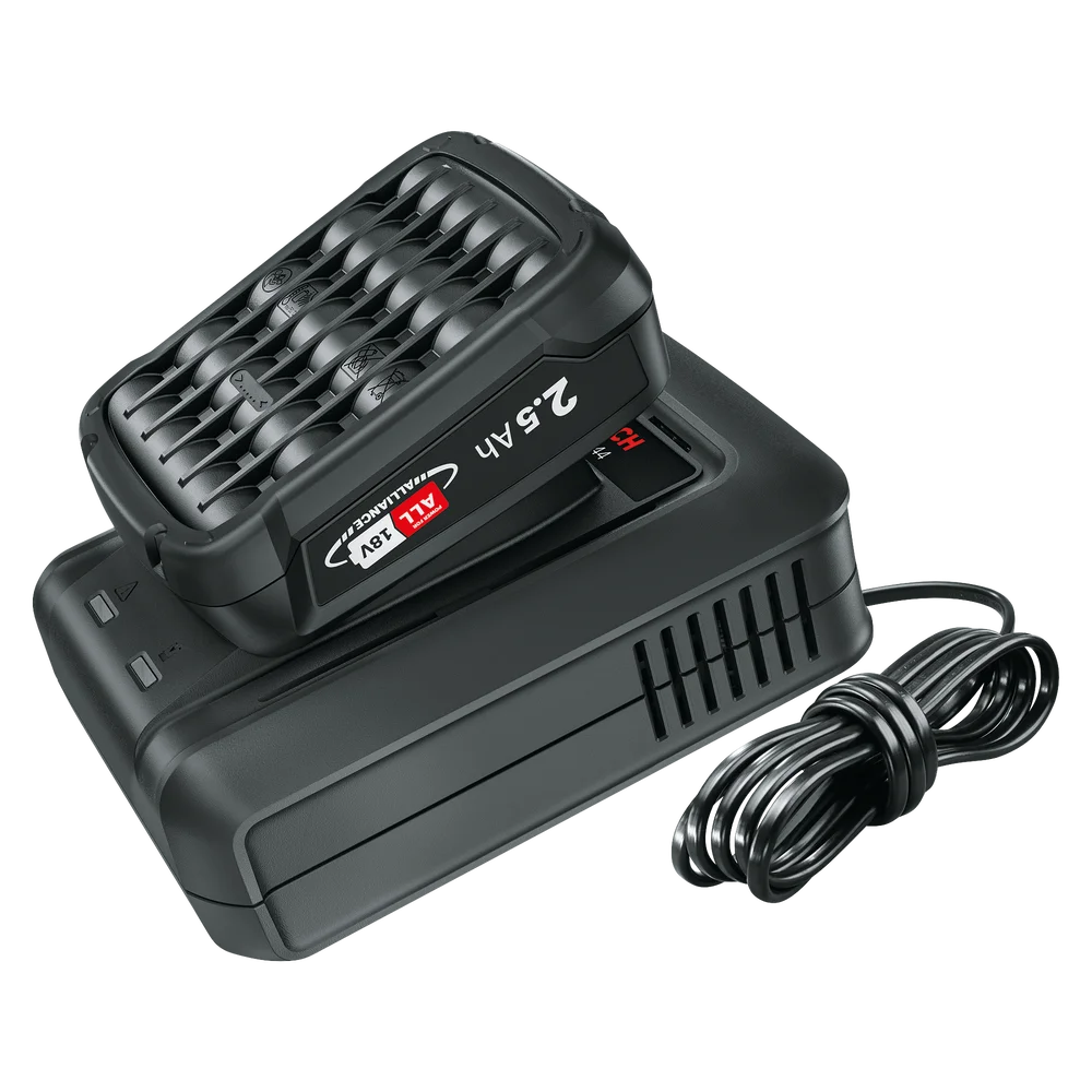 Batterisett 18v 2,5ah med lader AL 18V-44 v:9347694