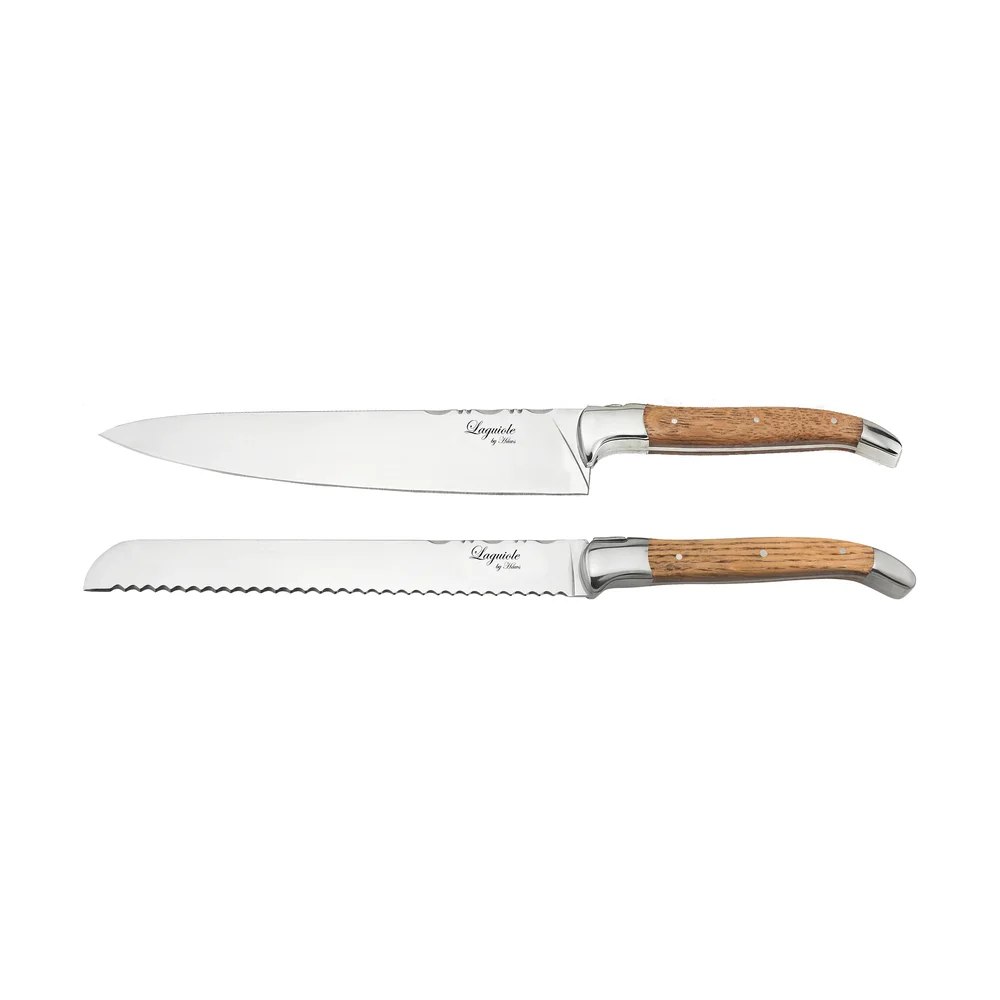 Laguiole By Hâws brød- & kokkeknivsett 2-deler v:3874142