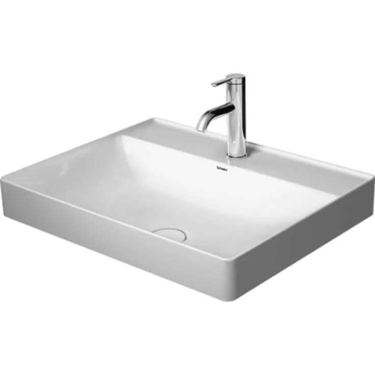 Duravit DuraSquare toppmontert servant, 60x47 cm, hvit | 2354600041