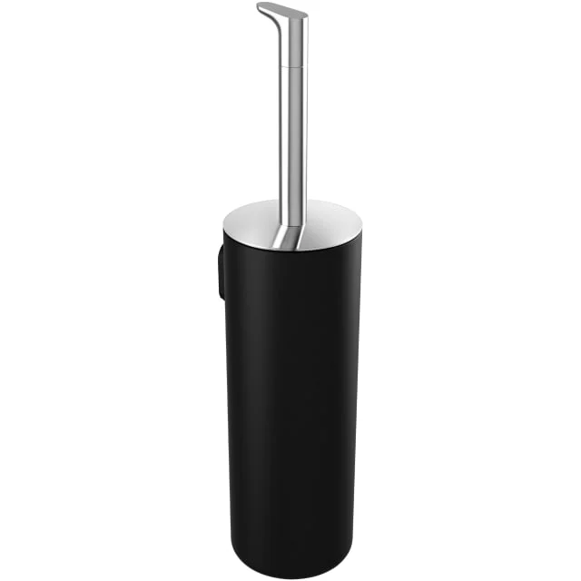 Pressalit Style toalettbørste, sort/krom | PR20800