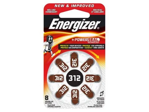 Batteri høreapparat 312 8stk v:2976139